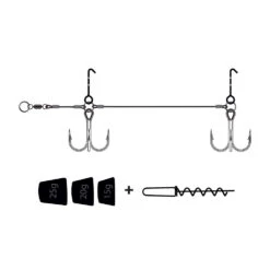 VMC Pike Rig Stinger Med Shallowskruv + 3 Vikter