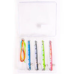 Fladen 4-pack Horngäddedrag Med Trekrok, Silkestråd & Box