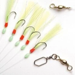 Fladen Sabiki Häcka Grön / Silver 5-krok #4