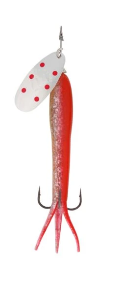 Savage Gear Flying Eel Spinner #3, 23g -Fiske Utrustning 43637 Red Silver 09 4 23g