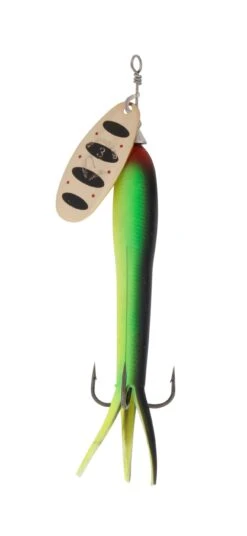 Savage Gear Flying Eel Spinner #3, 23g -Fiske Utrustning 43638 Green Highlander 10 4 23g