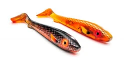 Svartzonker Flash Series McRubber 21 Cm 2-pack -Fiske Utrustning McRubber Flash BlackBackMotoroil LightMotoroil 31154bfd d52b 4c26 9054 d0642744c842