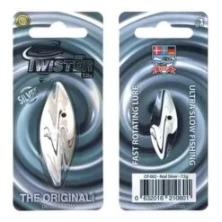 OGP Lures Twister -Fiske Utrustning Twister75 OT 002 Real Silver