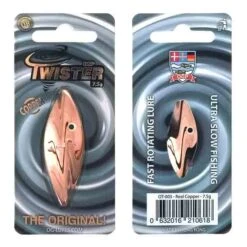 OGP Lures Twister -Fiske Utrustning Twister75 OT 003 Real Copper