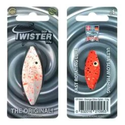 OGP Lures Twister -Fiske Utrustning Twister75 OT 044 Orange Glow Splat