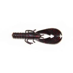 X Zone Pro Series Muscle Back Finesse Craw, 8,2cm (8-pack) 21 X Zone Pro Series Muscle Back Finesse Craw, 8,2cm (8-pack) -Fiske Utrustning black red flake