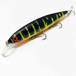 Strike Pro Bold 11 Cm Suspending Abborrfemman Custom -Fiske Utrustning bold black pike