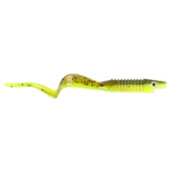 Pigster Tail 16 Cm, 8-pack -Fiske Utrustning brown chartreuse flake