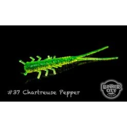 Lunker City Hellgie -Fiske Utrustning chartreuse pepper