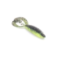 Westin RingCraw 9cm, 5-pack Abborrfemman -Fiske Utrustning clear chartreuse