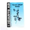 Darts Tear Drop Ring (Till Genomlöpsbete) -Fiske Utrustning darts tear drop