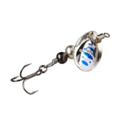 Gunki Dots Spotted 2H Full Spinnare 4 Gram -Fiske Utrustning dots spotted full silver blue