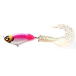 Esox Gear Recon Tail Gäddfemman Edition (Träbete) -Fiske Utrustning esox gear recon tail lollipop gaddfemman