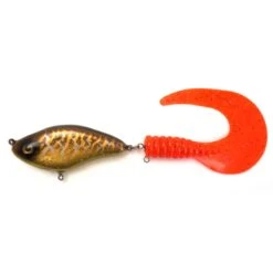 Esox Gear Recon Tail Gäddfemman Edition (Träbete) -Fiske Utrustning esox gear recon tail snaskarkexet