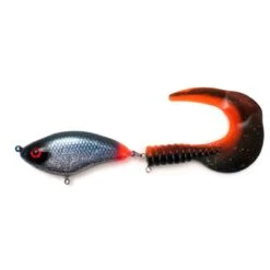 Esox Gear Recon Tail Gäddfemman Edition (Träbete) -Fiske Utrustning esox gear recon tail snaskarmorten