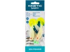 Kinetic Sabiki Shad Tail UV Häckla