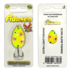 Fidusen 2,8 Gram -Fiske Utrustning fidusen yellow clown