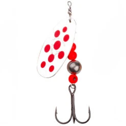 Savage Gear Caviar Spinnare #3 9,5g -Fiske Utrustning fluo orange silver