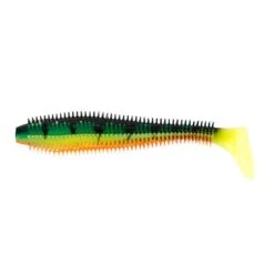 FOX RAGE Fox Spikey Shad 12cm, 1-pack -Fiske Utrustning fox spikey shad firetiger