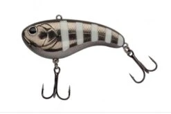 Berkley Flatt Shad XH 5 Cm, 11g -Fiske Utrustning glow zebra