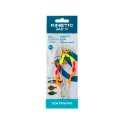 Kinetic Plattfisktackel Scandic Rig Yellow/Red/Orange