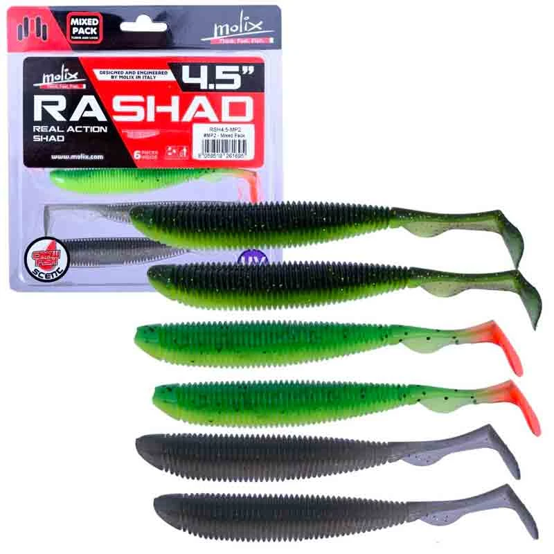 Molix RA Shad 7,6 Cm, 8-pack 6 Molix RA Shad 7,6 Cm, 8-pack - Bild 4