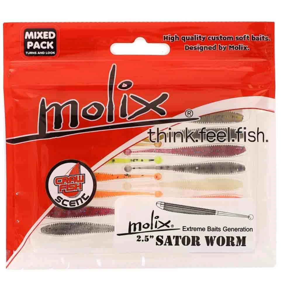 Molix Sator Worm 6,35cm, 15-pack 9 Molix Sator Worm 6,35cm, 15-pack - Bild 7