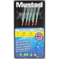 Mustad Flash A Boo Rig Häckla