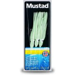Mustad Green Glow Squid Häckla