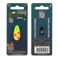 OGP Bulldog Inline -Fiske Utrustning ogp bulldog inline black yellow clown