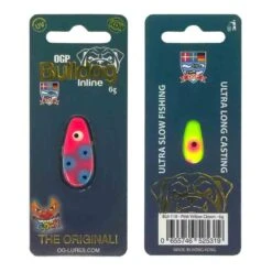 OGP Bulldog Inline -Fiske Utrustning ogp bulldog inline pink yellow clown