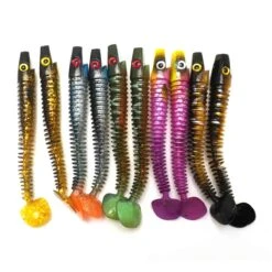 CWC Pigster Shad Abborrfemman Custom Pack 10-pack
