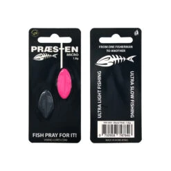 Prästen Micro 1,8 Gram 2-pack -Fiske Utrustning praesten micro black pink