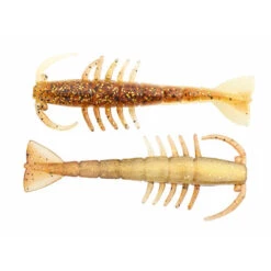 Z-Man TRD Salty Ned ShrimpZ 6cm, 6-pack -Fiske Utrustning rootbeer gold