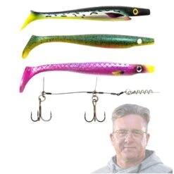 Rostarens Favoriter Pig Shad Junior - Grumligt Vatten