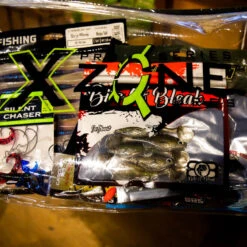 Texas/Carolina Och Vanligt Jiggfiske Paket Med Exklusiv Zip-påse.